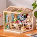 RoboTime 3D wooden jigsaw puzzle Miniature house Summer veranda
